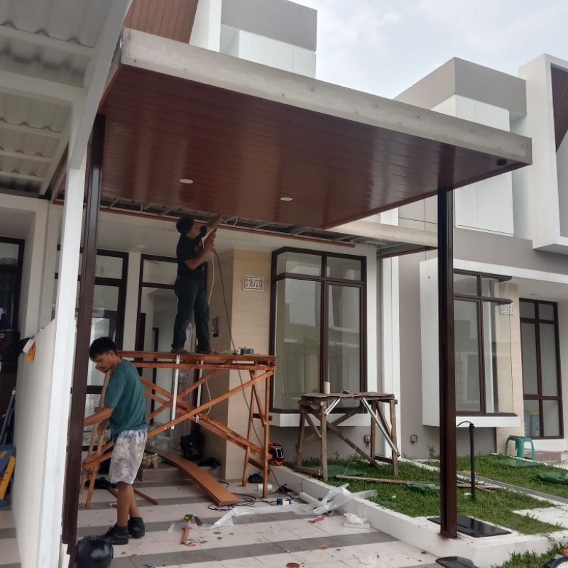kanopi baja ringan plafon pvc