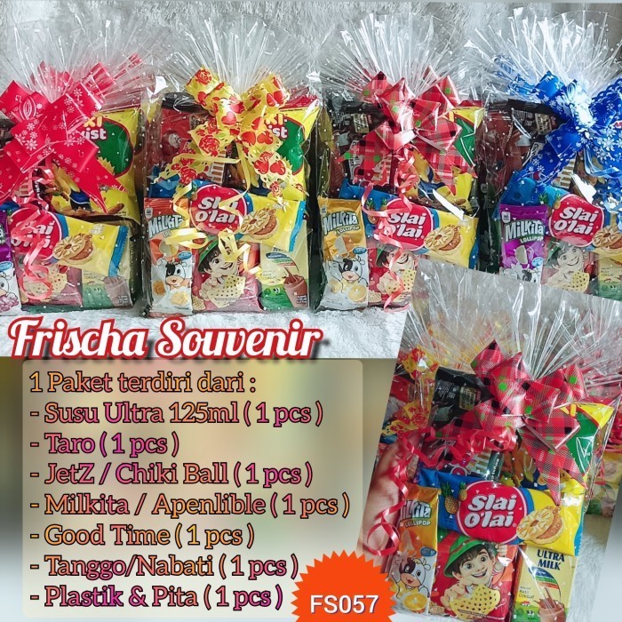 

Paket Hemat FS057 (isi 10 paket) Bingkisan Ulang Tahun / Souvenir