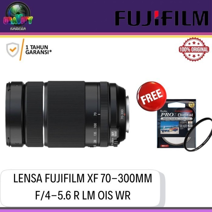 FUJIFILM XF 70-300MM F4-5.6 R LM OIS WR / LENSA FUJIFILM XF 70-300MM