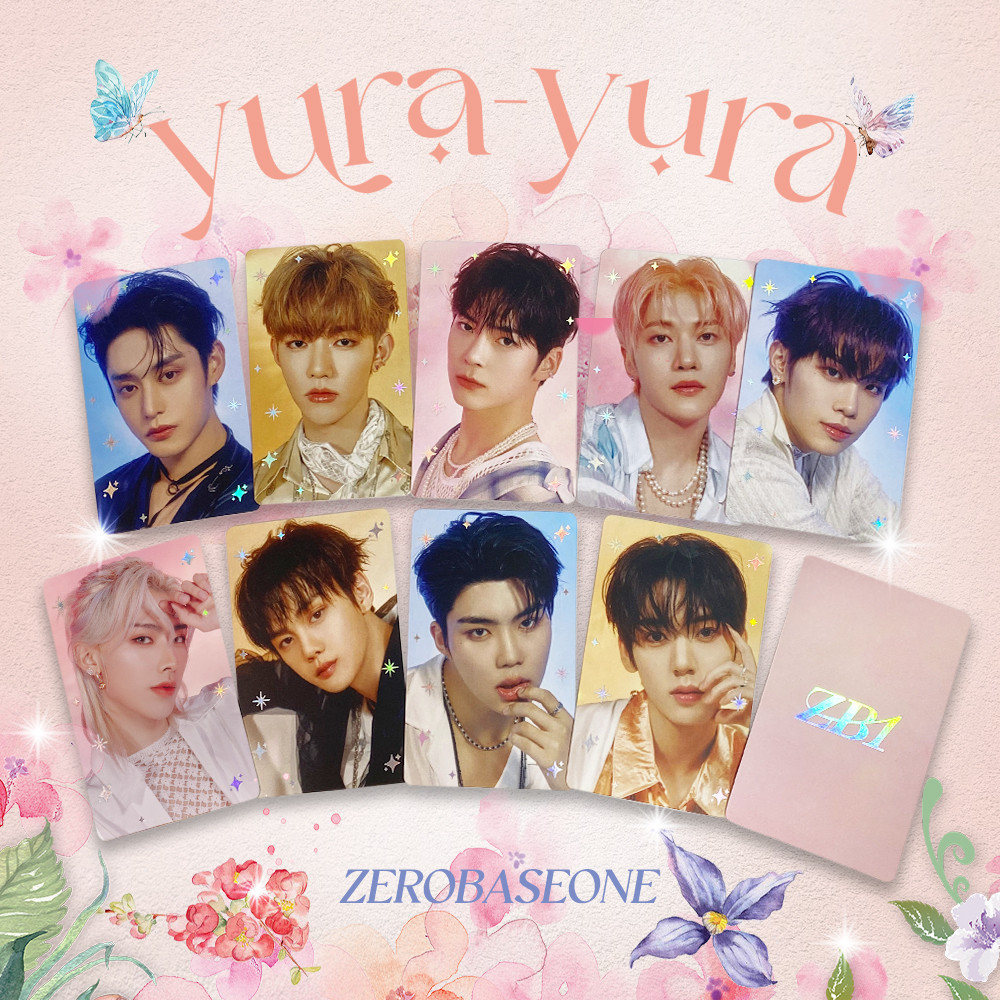 (2 SISI METALLIC) ZEROBASEONE (ZB1) - Yura Yura Fanmade Photocard