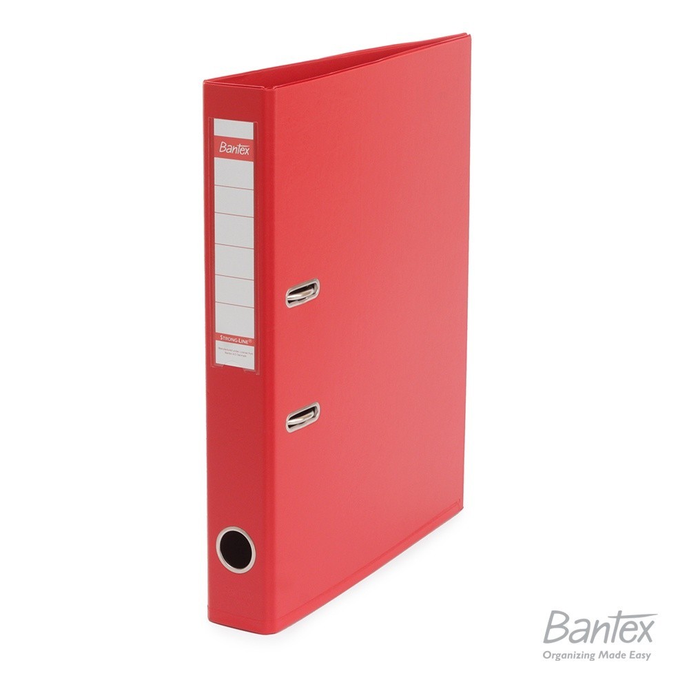 

[Stationery Spectrum] Bantex Ordner Folio 5 cm PVC Lever Arch File Red #1466V09