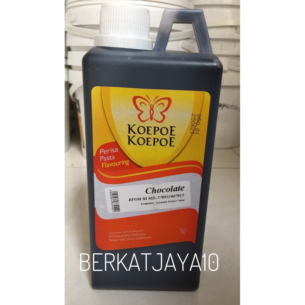 

Pasta Coklat Chocolate Koepoe koepoe 1 liter Kupu Kupu
