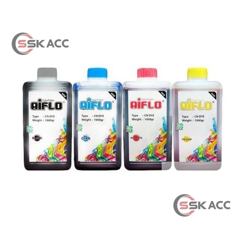Tinta Printer Aiflo 1000ml Canon - TINTA Print AIFLO 1 Liter SSKACC-KOMPUTER