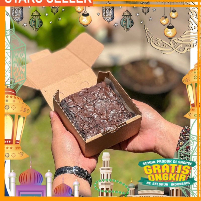 

FUDGY BROWNIS (BROWNIES PANGGANG) TERMURAH MURAH MURAH (UK.8x8)/ King J Snack