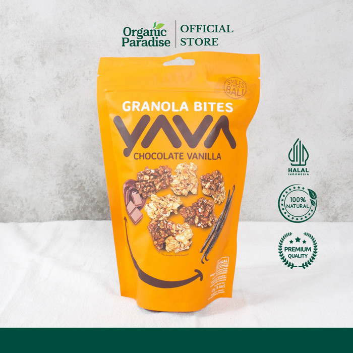 

YAVA Granola Bites Chocolate Vanilla 125 Gr