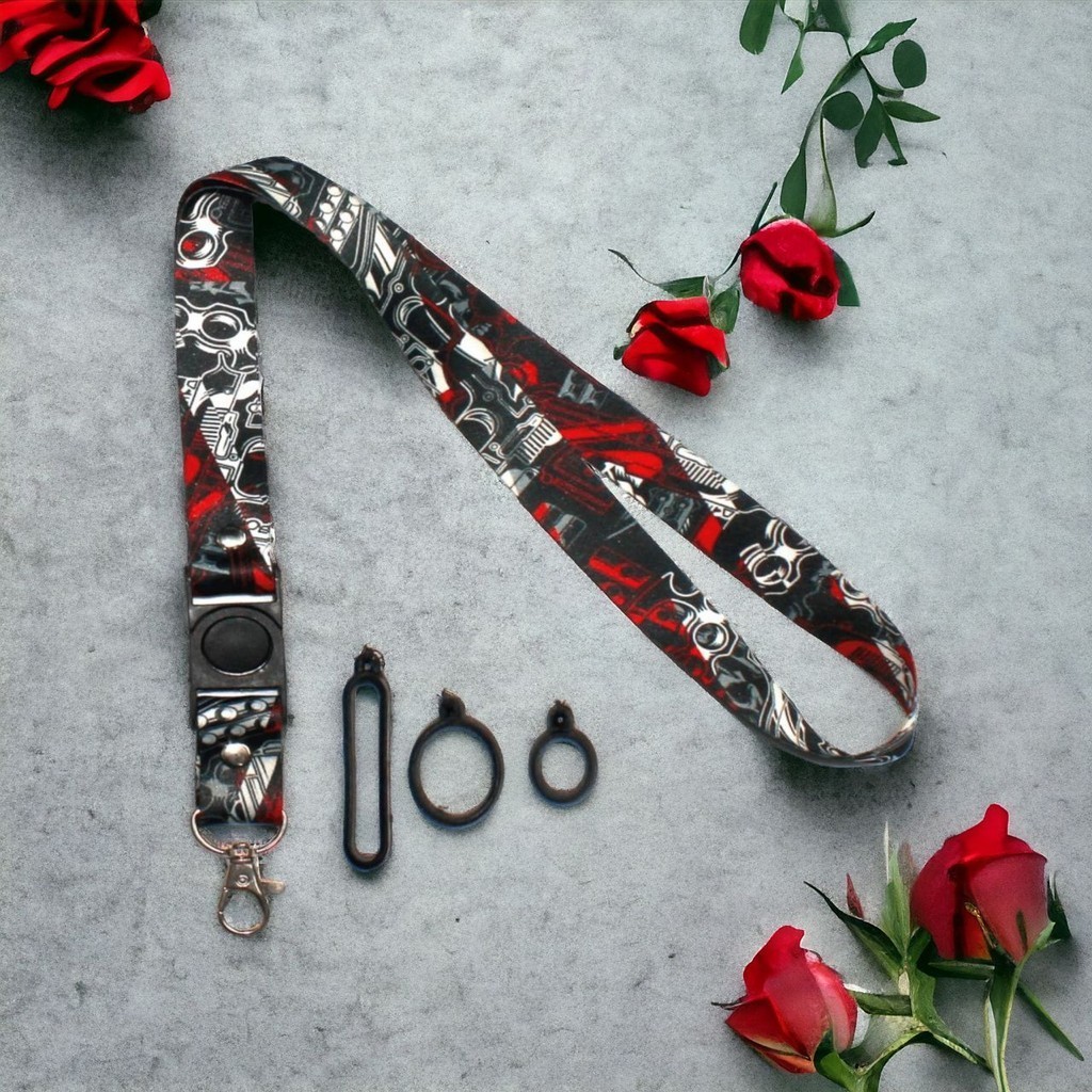 

Lanyars Tali Lanyard Gantung DOODLE KOBOY Lanyerd Name Tag