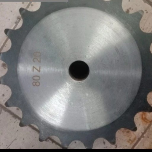 sproket gear RS 80/1/20 konde type B (standar)