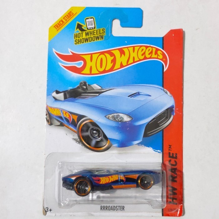 Hotwheels Hot Wheels Rrroadster biru tampo HW 2014 HW Race  -DD24