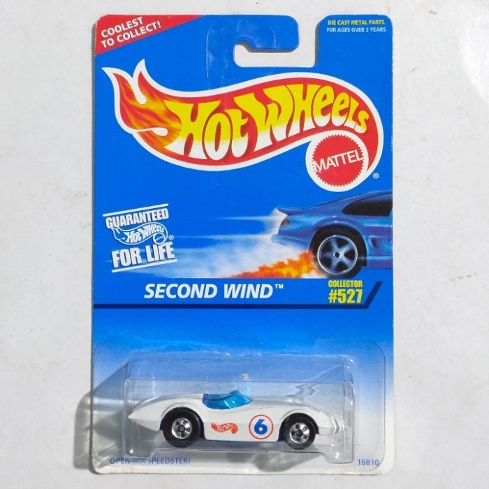 HW Hot Wheels Second Wind putih made in India 1997 -DD24
