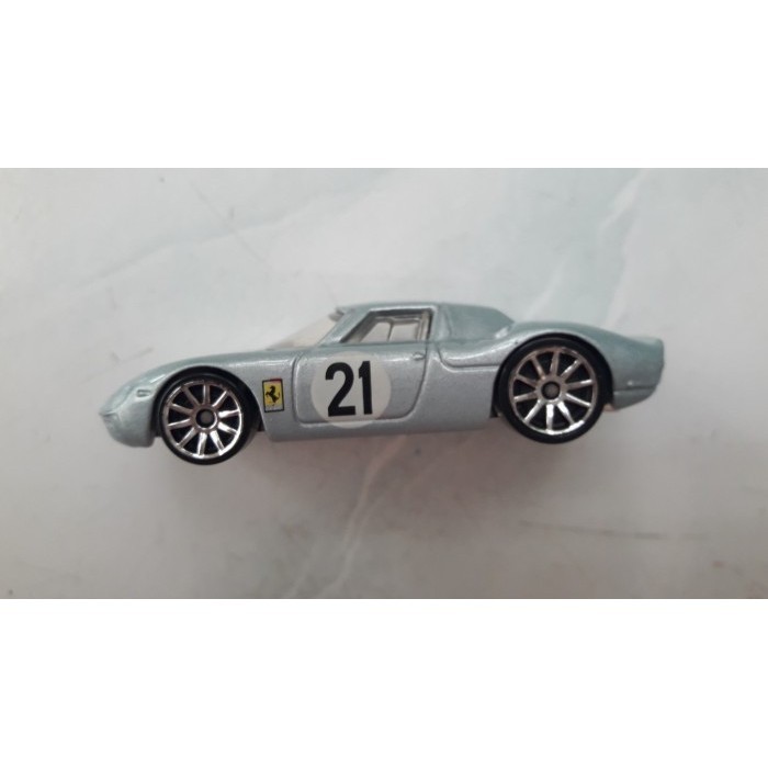 ASSORTED DIECAST LOOSE : HOTWHEELS - FERRARI 250 LM AQUA BLUE VARIAN -DD24