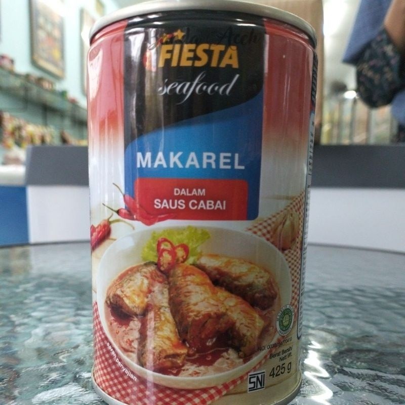 

(Aceh) FIESTA Ikan Makarel dalam Saus Cabai 425g