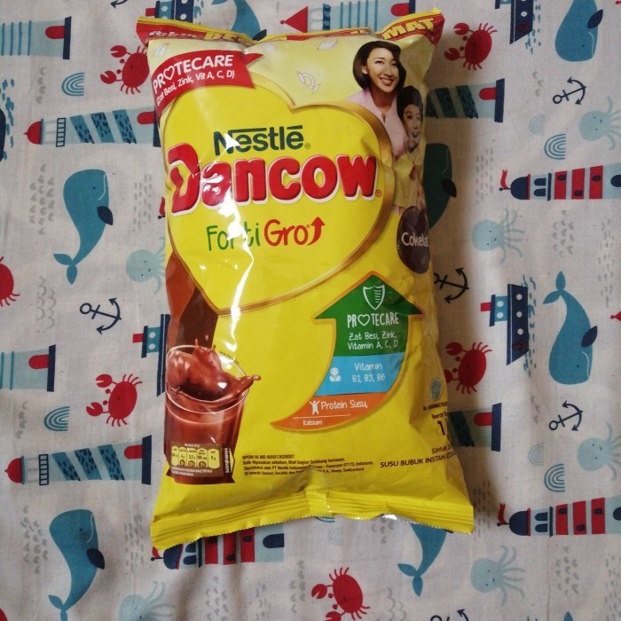 

Dancow Fortigro Cokelat 1Kg Susu Bubuk Nestle