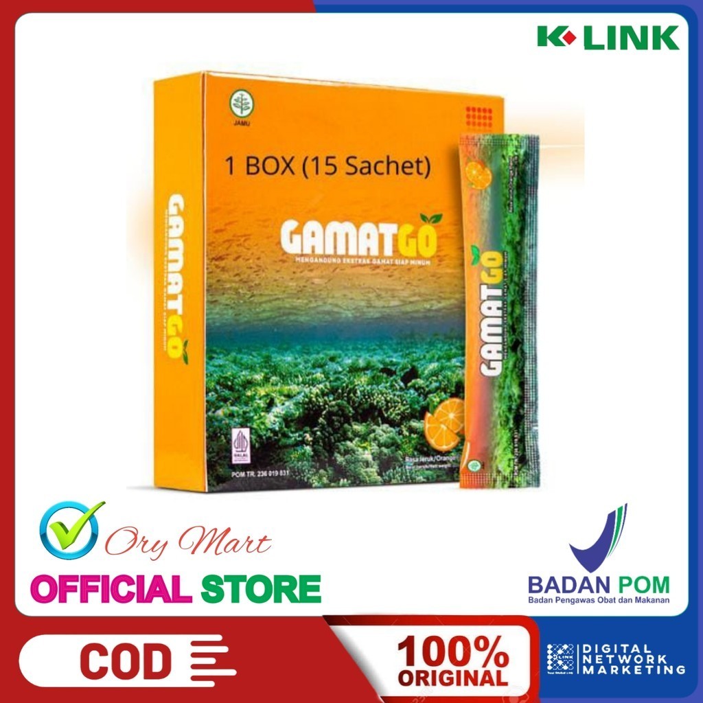 Gamat Go KLink Original Pengganti Ekstrak Gamat Emulsion K link Official Store
