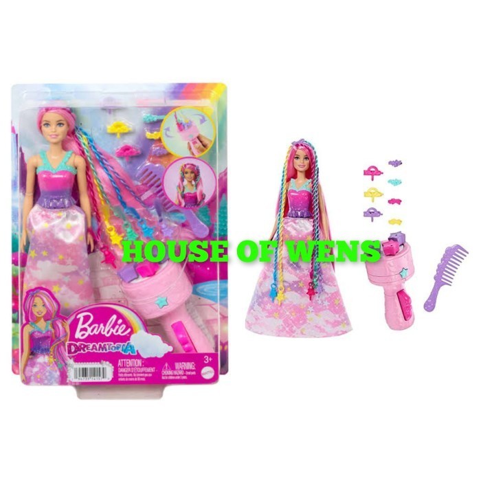 BARBIE TWIST AND STYLE PRINCESS ORIGINAL MATTEL - BONEKA BARBIE