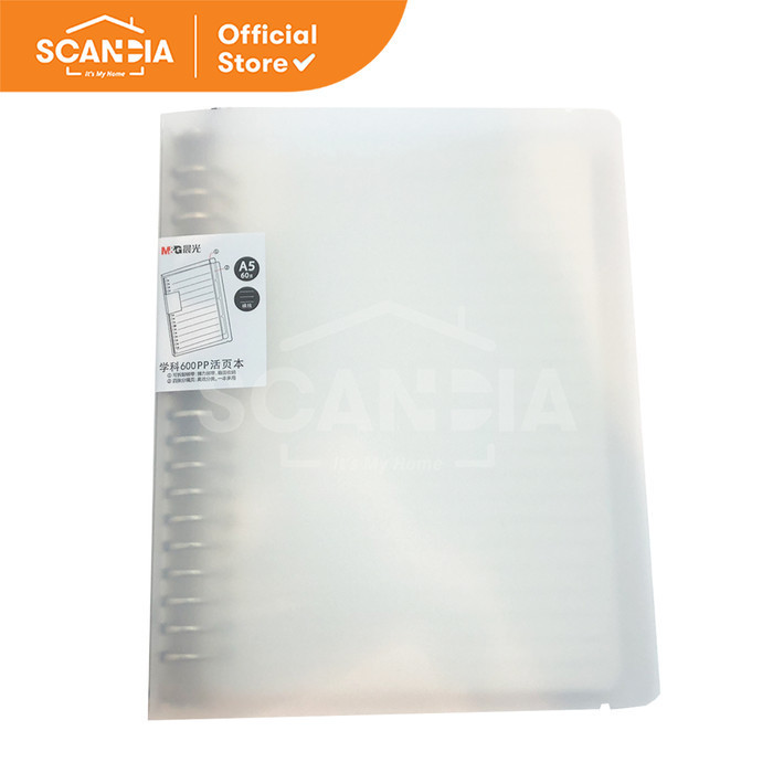 

SCANDIA Notebook B5 Loose Leaf Wiron Clamp 60 Sheets (HB5600A)