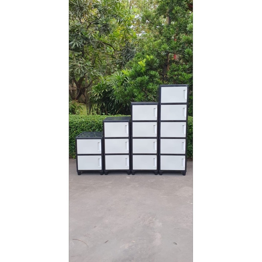 AKAKO - LEMARI PAKAIAN PLASTIK AKAKO SWING  "CATUR" NEW / KODE: CATUR - SUSUN 2