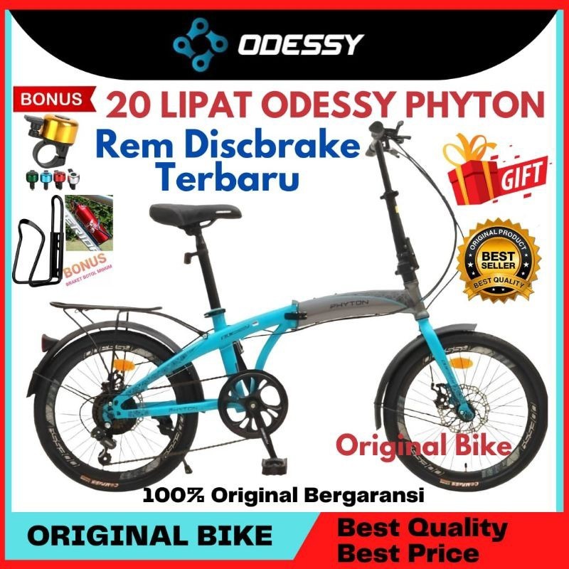 Sepeda lipat 20 Odessy Phyton Model Terbaru