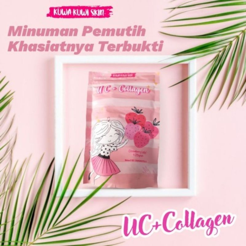 UC + Collagen Susu Pemutih BPOM Kuwa Kuwi Skin / UC COLLAGEN DRINK