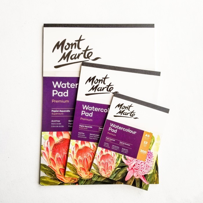 

Mont Marte Watercolor Pad A4 300gsm MSB0066