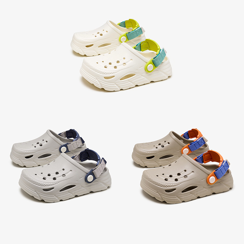 cheerful mario sandal baim Warna Sandal Bertali Tebal Lembut untuk Anak-anak sendal kodok cross anak