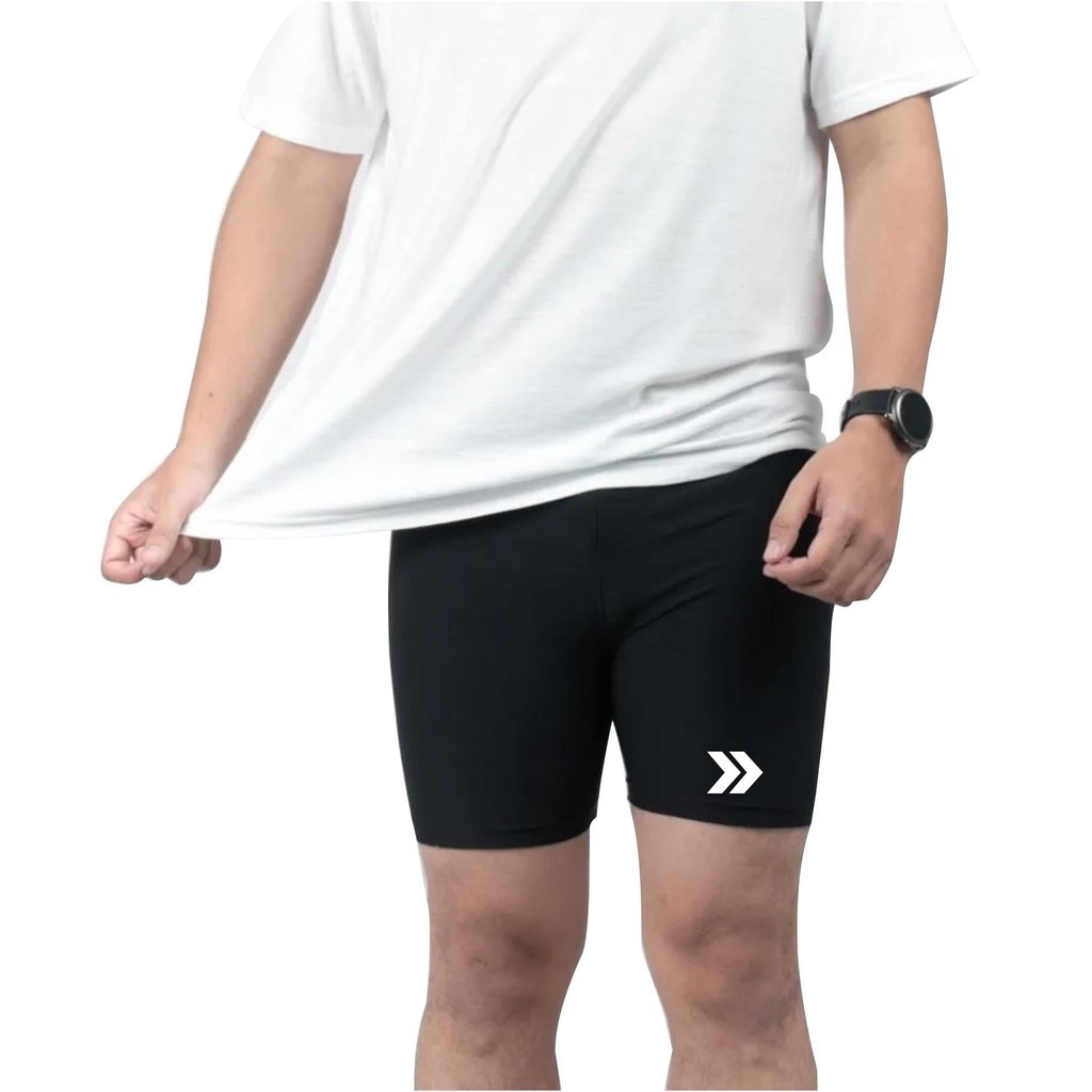 shot sot short pants Stretch leging legging lejing sablon olahraga dewasa pria dan wanita celana pen