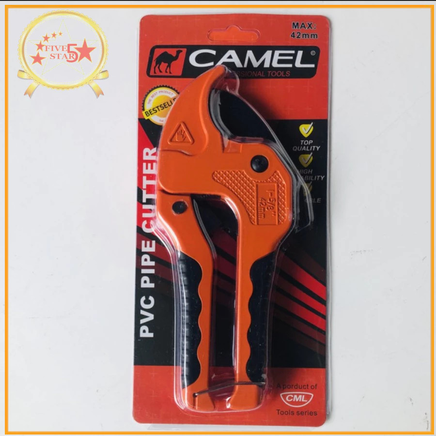 Gunting Pipa Camel Gunting Pipa Pvc 42mm Gunting Paralon Gunting Potong Pipa Camel Pemotong Pipa