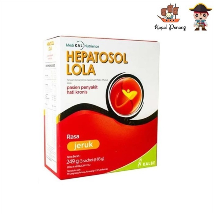 

[PROMO] Hepatosol Lola Jeruk 249 gram