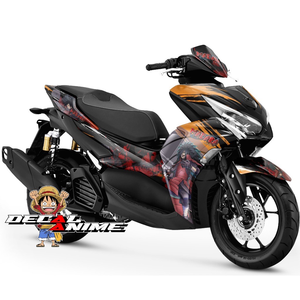 Decal Aerox Full body -Stiker Full body Aerox 155 OLD NEW AEROX Anime Naruto Madara