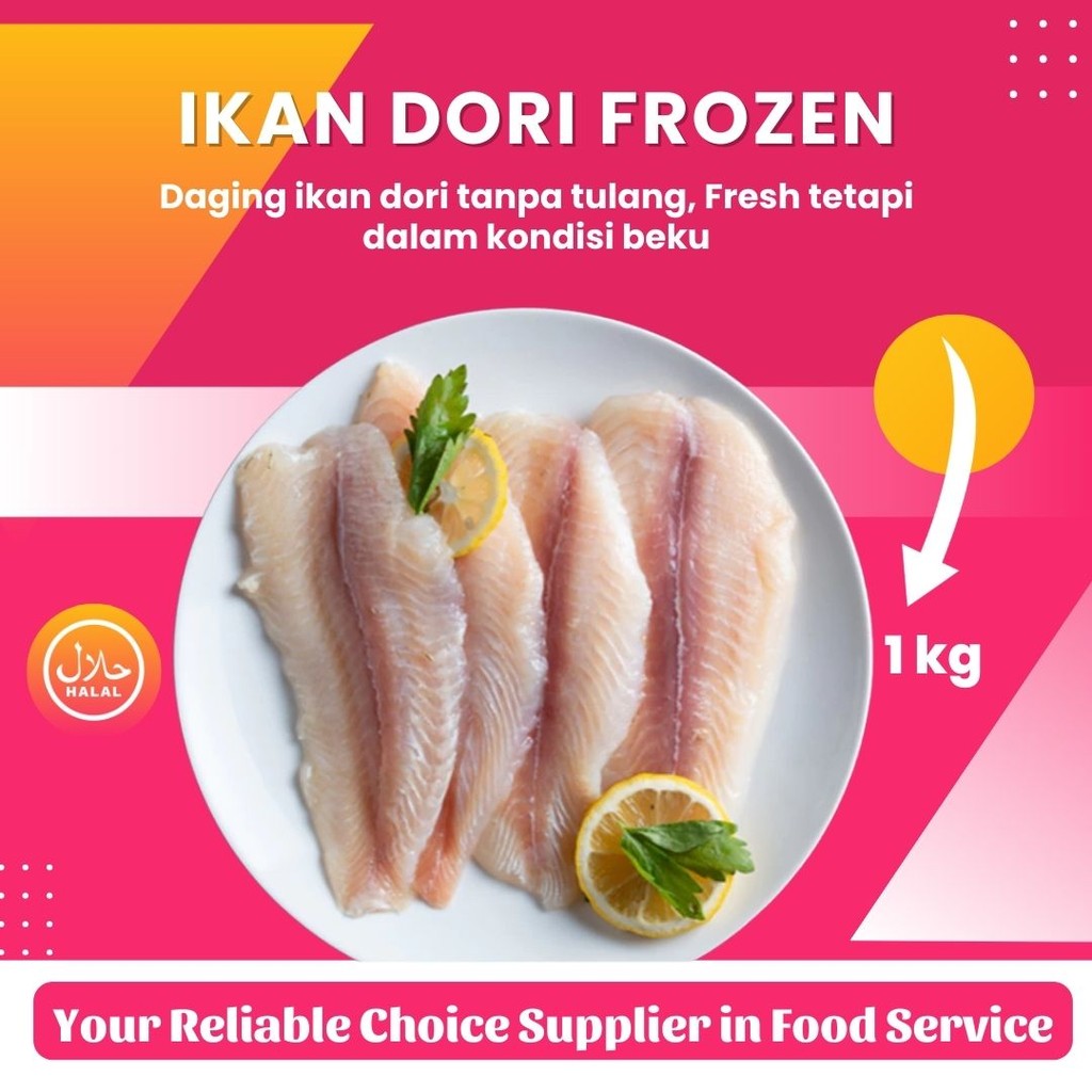 

Ikan Dori Fillet 1 Kg Frozen