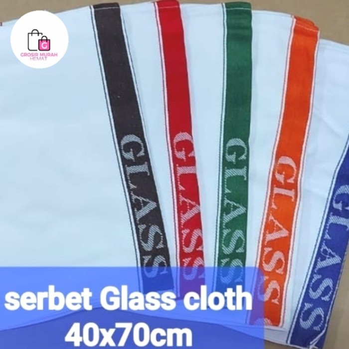HSW- PF ABD1 KAIN LAP DAPUR PIRING SERBET JUMBO TEBAL TERMURAH z