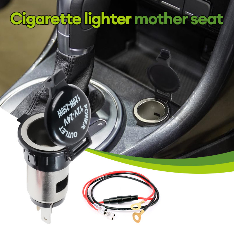 UTUONY Pemantik Rokok Mobil Kepala Wanita Pemantik Rokok Tahan Air Soket Daya Modifikasi Mobil