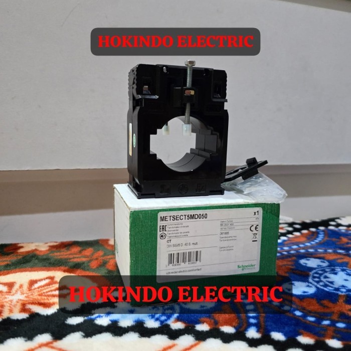 SCHNEIDER METSECT5MD050 CT / CURRENT TRANSFORMER SCHNEIDER 500/5A 30KA 50/60Hz ORIGINAL