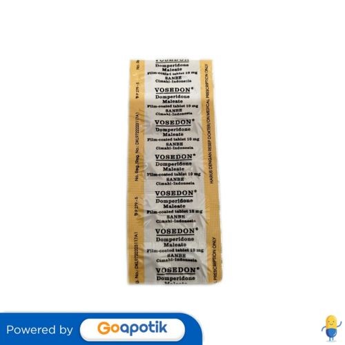 Vosedon 10 Mg Strip 10 Tablet