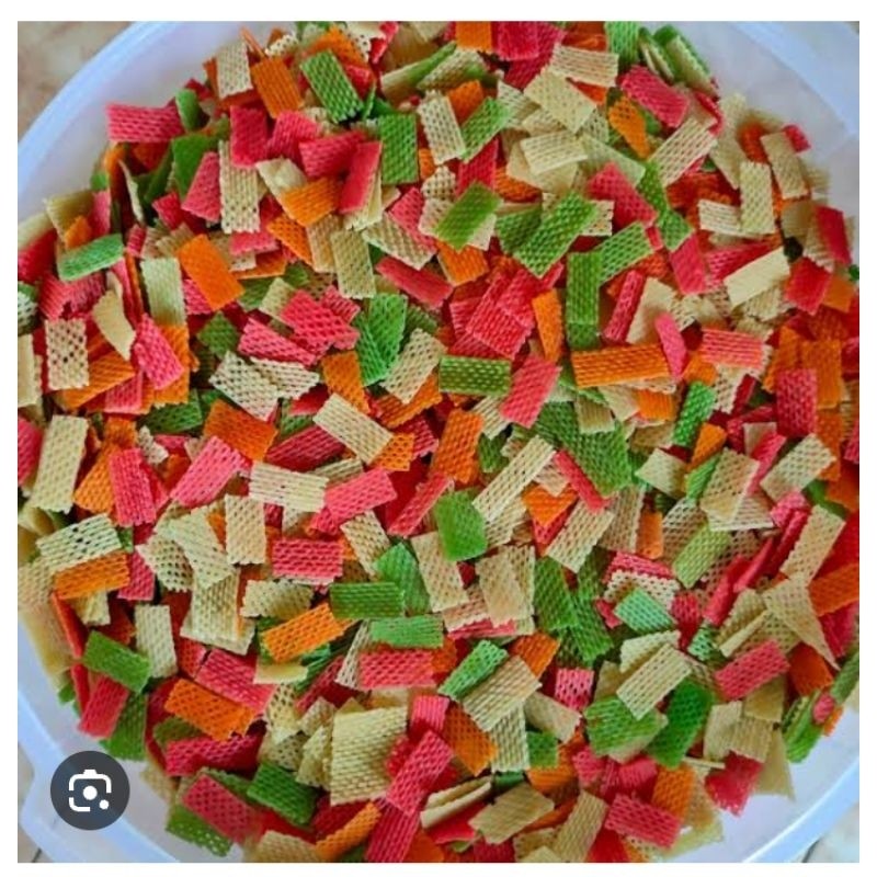 

KERUPUK TARO WARNA WARNI MENTAH 500gr - ALF