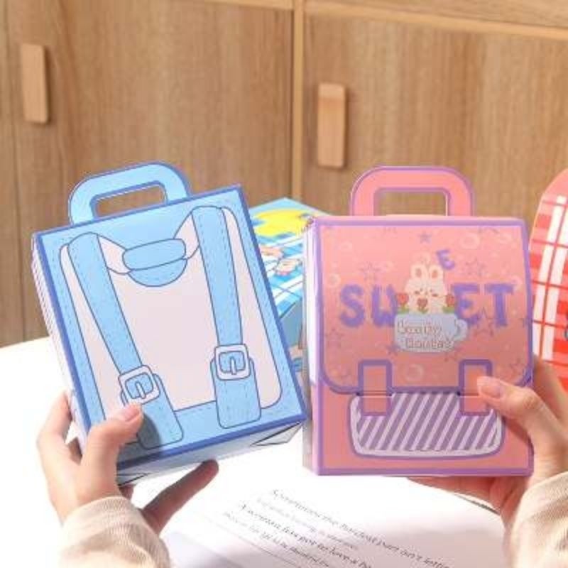 

[Satuan] Paperbag model tas sekolah/ Gift bag souvenir ultah anak model tas sekolah/ Tas kado lucu souvenir goodiebag hamper anak