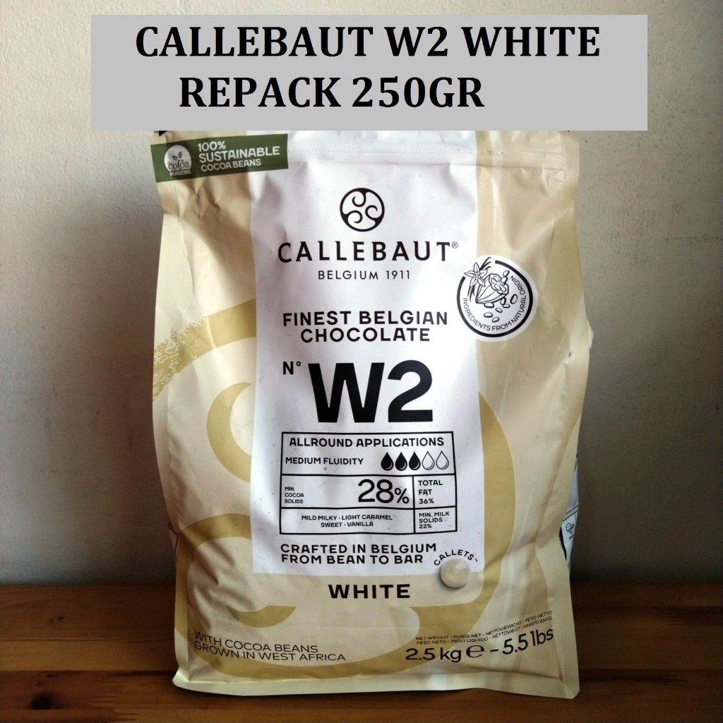 

pekanbaru / Callebaut W2 White Repack 250gr (ONLLY INSTANT)