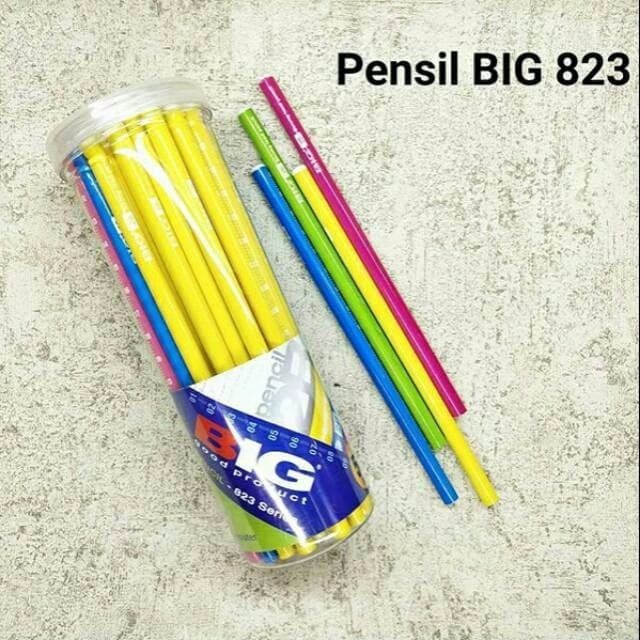 

PENSIL MURAH / PENSIL BIG 823 2B / PACK 621184011