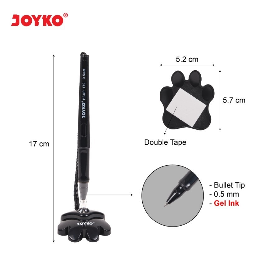 

PULPEN MEJA BERDIRI/ PEN STAND JOYKO HITAM PSGP-172 6213626