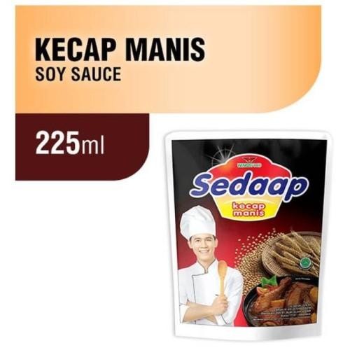 

4 pcs KECAP MANIS SEDAP REFFIL 225ML [NEW] - SOCISHOP88