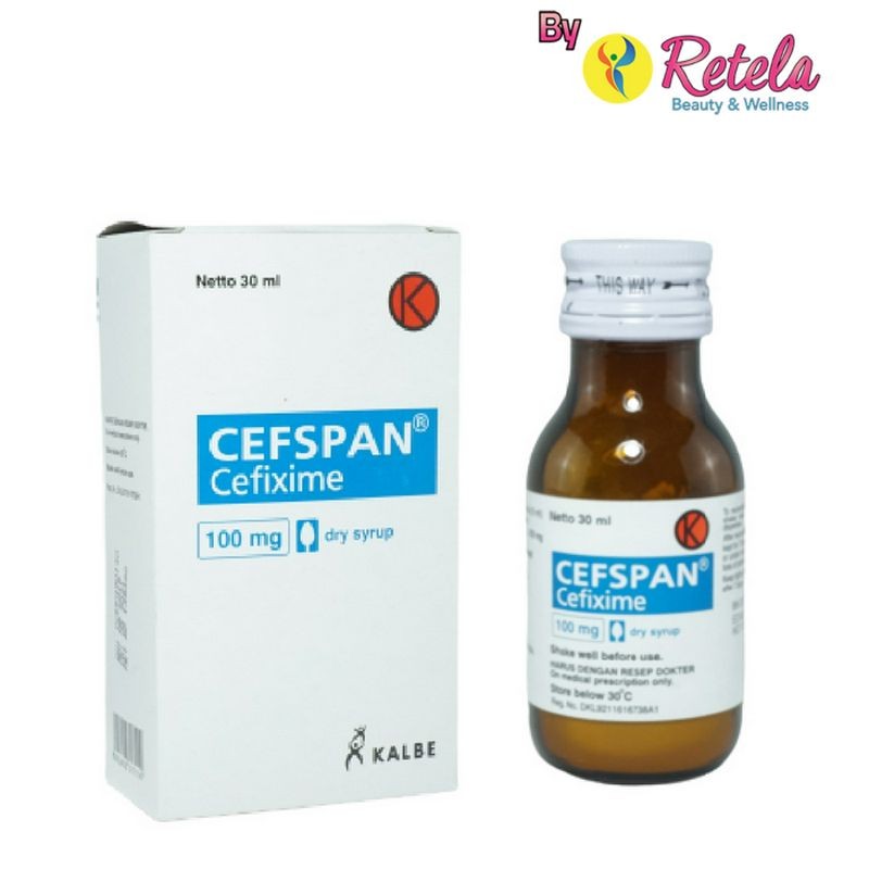CEFSPAN 100MG DRY SYRUP 30ML