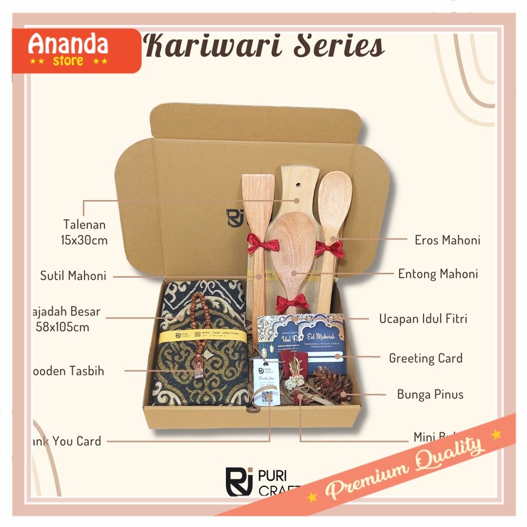 

Hampers murah Keren Promo Diskon / KARIWARI Series / Hampers Lebaran / Hampers Idul Fitri / Hampers Idul Adha / Hampers Murah / Hampers Kayu / Kado Unik / Kado Sajadah / Hampers Sajadah / Hampers Aesthetic / Hampers Kekinian / Hampers Lebaran Idul Fitri /