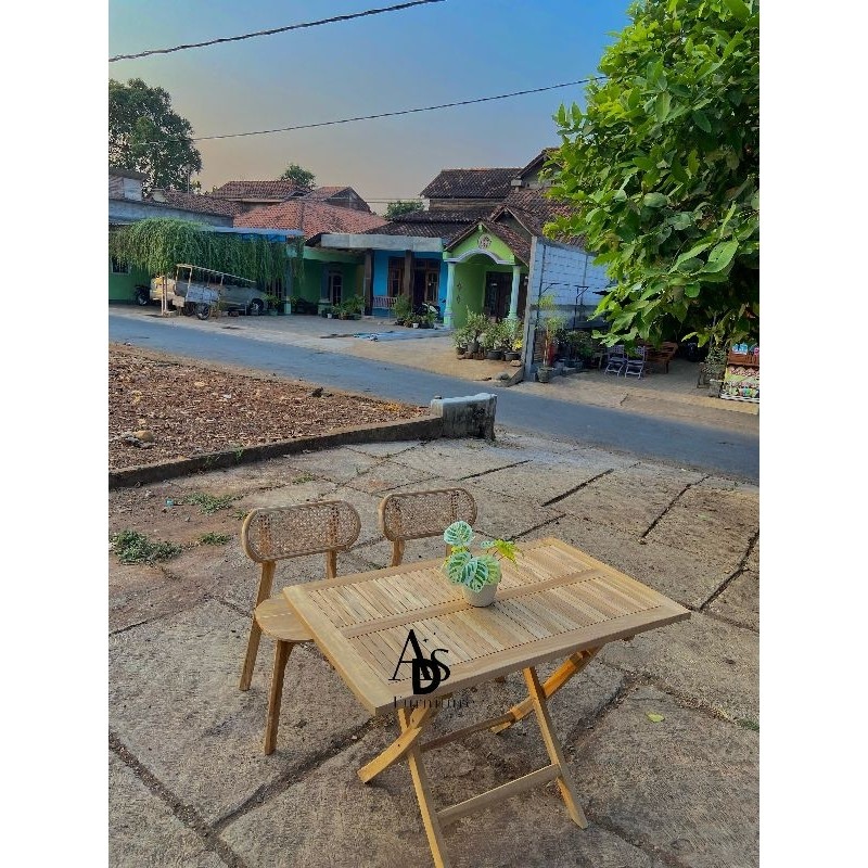 set meja makan lipat meja makan kayu jati meja makan minimalis set meja makan jati