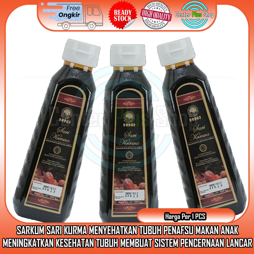 

Hni Sari Kurma H P A I Hpai Healthy Minuman Sehat Sarkum Dates Pemulihan Pasca Dbd Menjaga Kesehatan Tubuh Penambah Berat Badan Anak Cegah Stroke Anemia Lesu Letih Syrup Sirup Madu Murni Curma Suplemen Obat Tradisional