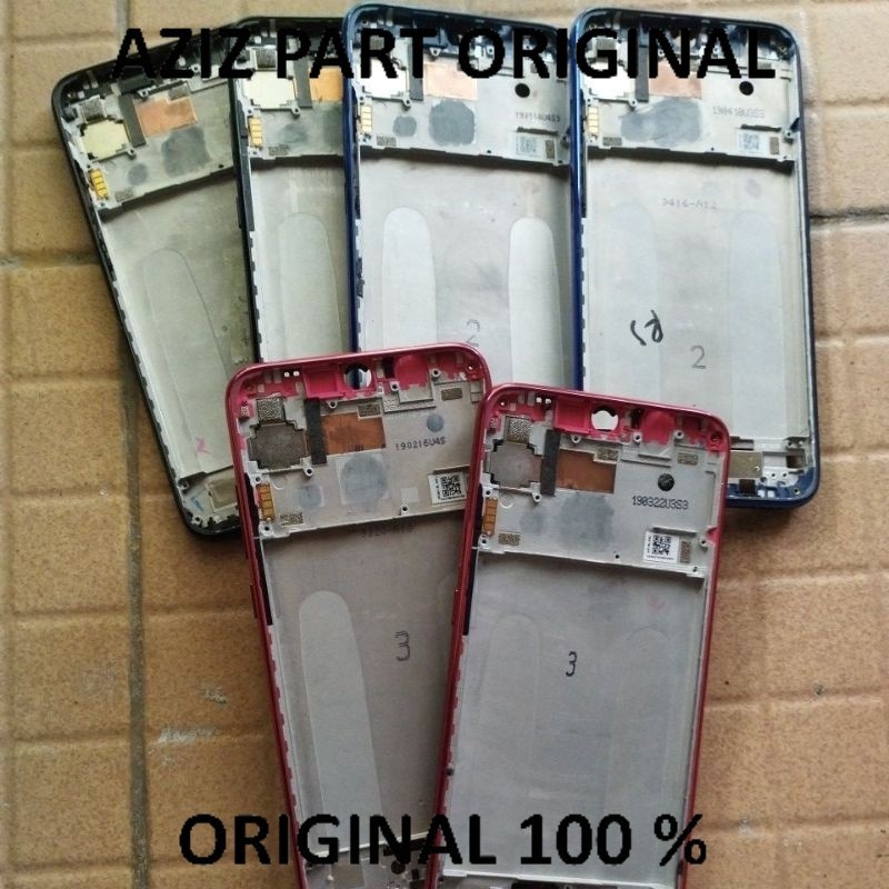 FRAME TATAKAN LCD RANGKA TENGAH XIAOMI REDMI NOTE 7 ASLI ORIGINAL COPOTAN
