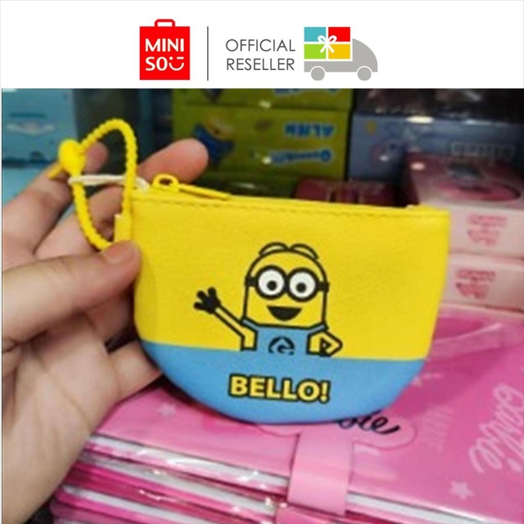 Miniso Dompet Coin  Minions Collection