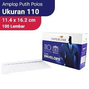 

Amplop 110 polos Paperline