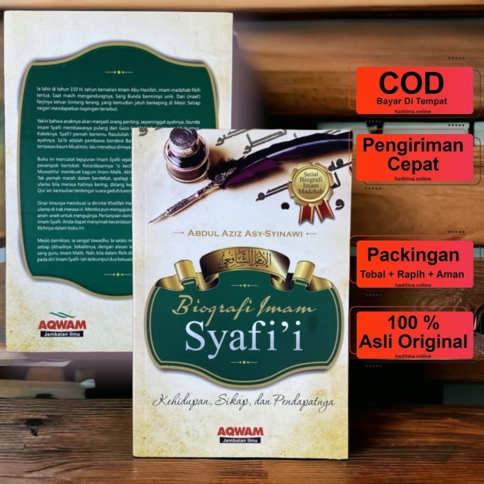 Buku biografi imam syafi'i aqwam / biografi ulama besar imam syafii