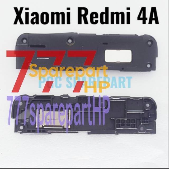 Original Buzzer Loud Speaker Fullset Xiaomi Redmi 4A - Loudspeaker - Bazer - Buzer - Bezer - 777spar