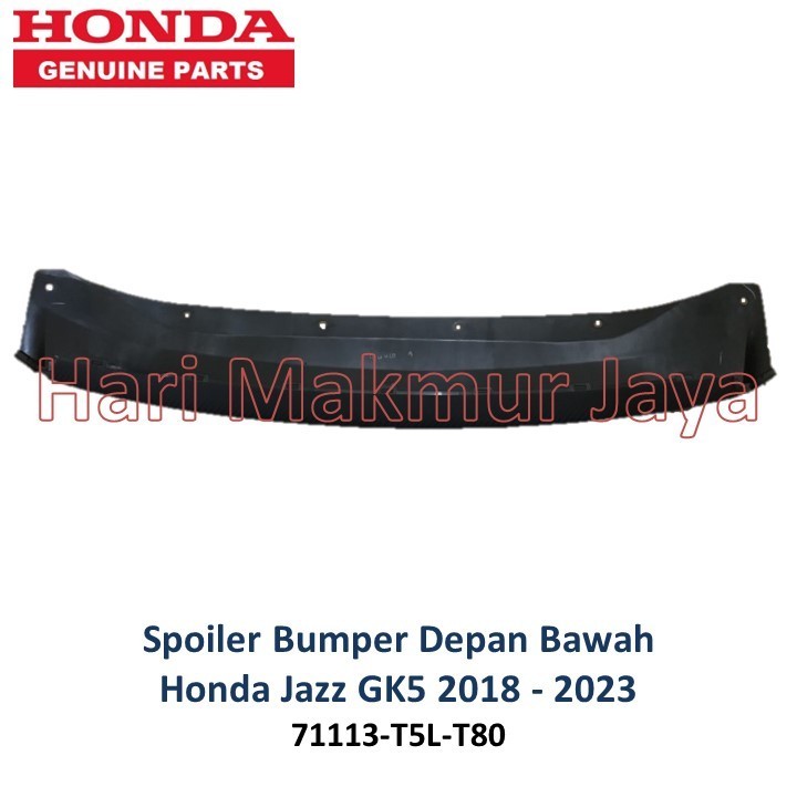 Cover Spoiler Bemper bawah Honda Jazz GK5 2018 2019 2020 2021 2022 2023 garnish moulding molding bum