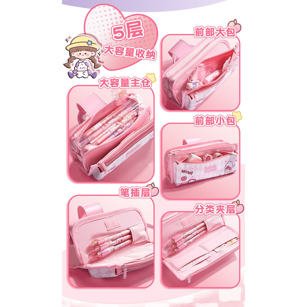 

ATH Kotak Pensil Lucu Pink Anak BYC-TW016